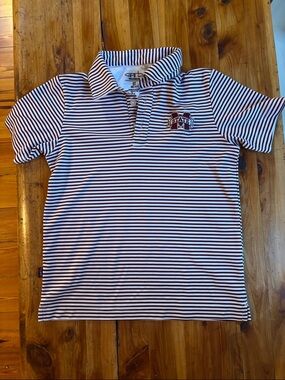 Boys Garb 3 Button Mississippi State University Shirt Age 4-5 Size 5T